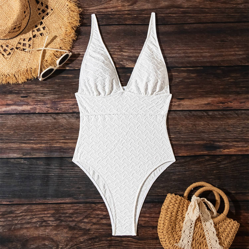 Sexy nei europäesch an amerikanesch Eenfaarweg Jumpsuit grenziwwerschreidend Stock Jacquard enk Récklos Fraen Instagram Stil Badekostüm_voghion.com