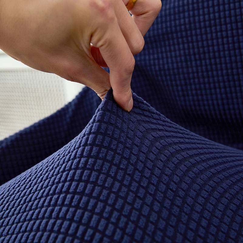Four seasons universal curved household corn fleece chair cover thickened semi-circular backrest elastic integrated stool cover_voghion.com