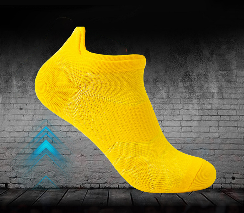 Outdoor Sports Socks For Men And Women, Fitness Running Socks, Thin Short Socks, Shallow Mouth Summer Socks, Quick Drying Breathable Boat Socks_voghion.com