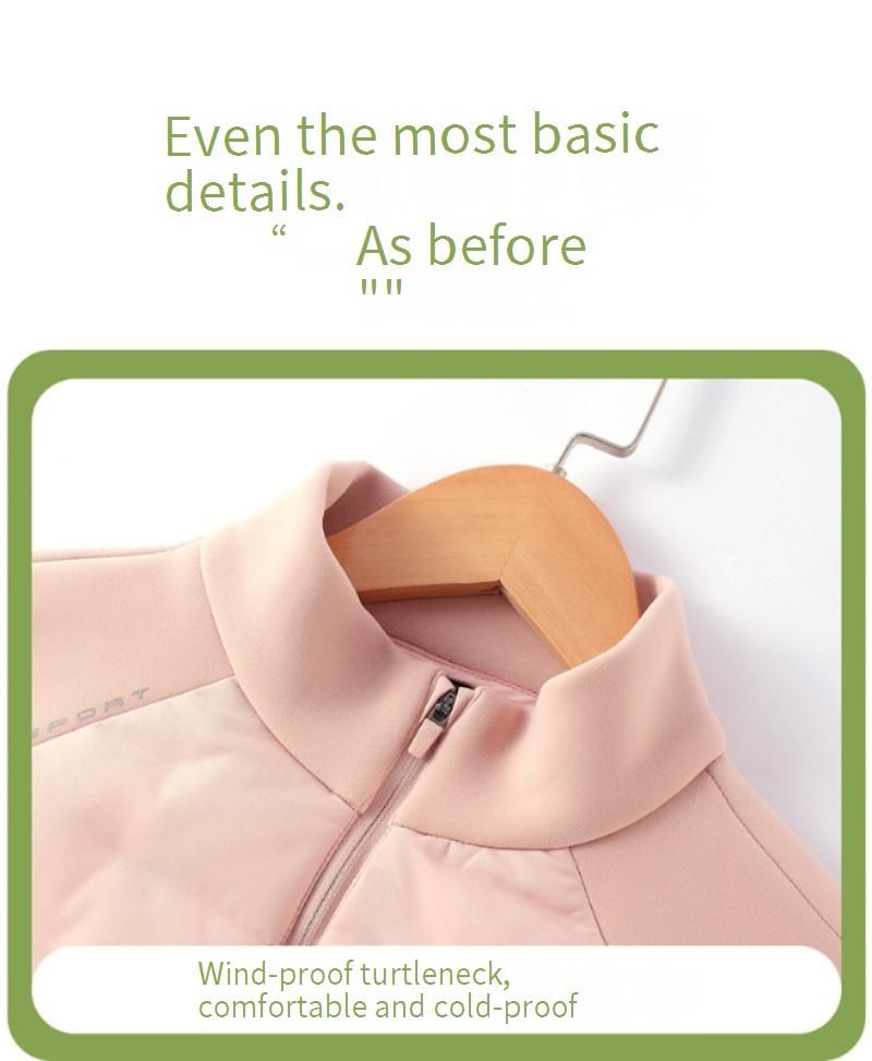 Women's Clothing 3D Tailored Slim Waist Down Jacket With Thermal Duck Feather For Outdoor Winter Warmth_voghion.com