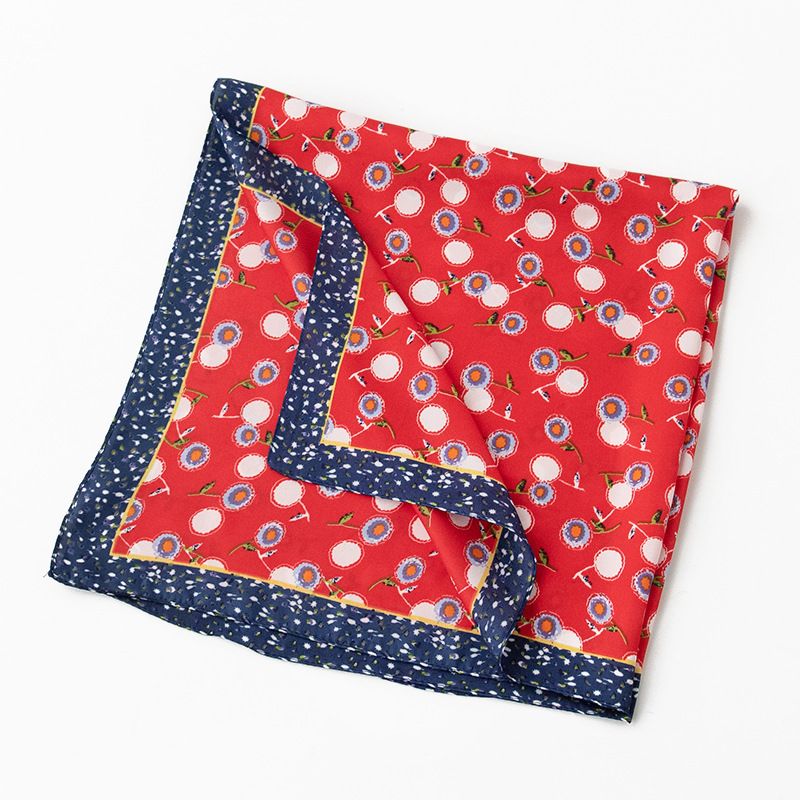 70 long mother's printed square high-end women's Korean version neck protection professional scarves, scarves_voghion.com