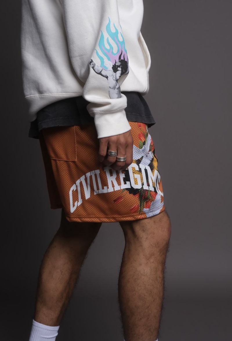 Men's Streetwear Gym Shorts - Summer Quick-Dry 5" Casual Shorts With Breathable Liner (Oversized Fit Side Pockets For Workout & Daily Wear)_voghion.com