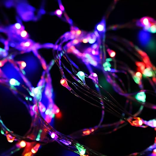 Cadena de luces para cortina de iluminación para el hogar, 300 LED, 8 modos de iluminación con control remoto, alimentación por USB para decoración del hogar, fiestas de Navidad y bodas_voghion.com