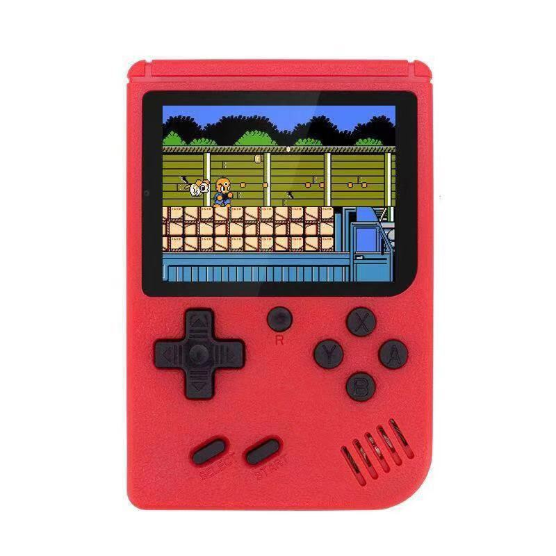Retro herní konzole, ultra HD obrazovka, profesionální herní čip, 400 v jednom retro maskovací macaron 500 herních dvojnásobků Tetris_voghion.com