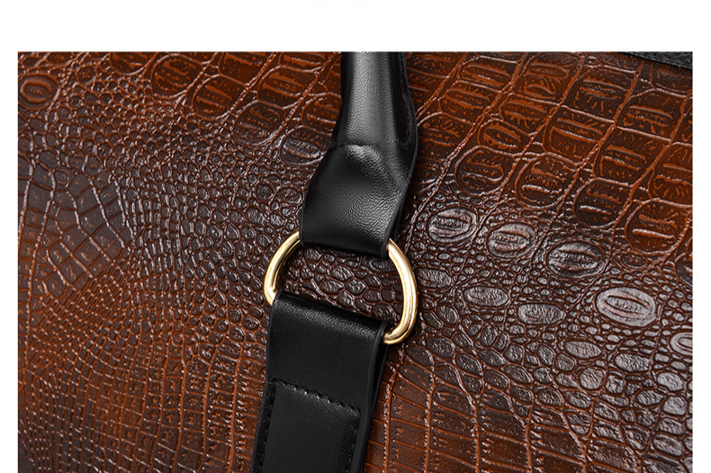 Borse da viaggio di grande capacità, alla moda, da uomo, per brevi distanze, borsa a tracolla retrò da uomo, casual, semplice ed elegante, borsa da fitness_voghion.com
