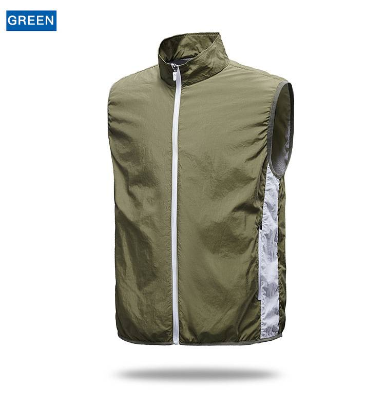 Kühlweste für Herren im Sommer mit eingebautem Ventilator, klimatisierte Kleidung, Camouflage-Arbeitskleidung für den Bau, Angelweste_voghion.com