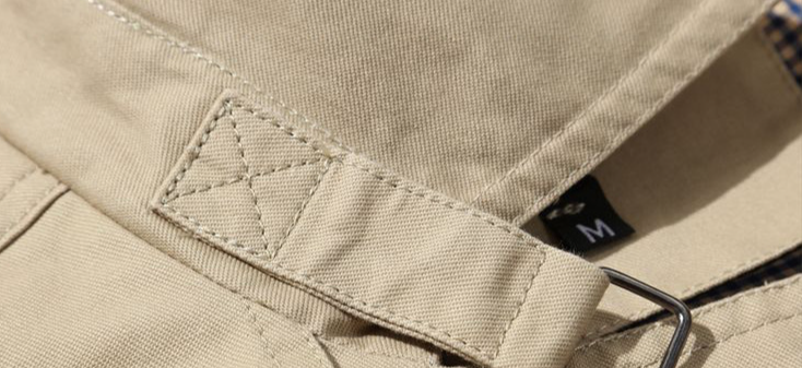 Men's Lightweight Cotton Jacket - Stylish Casual Windbreaker With Wrinkle-Resistant Design For All Seasons (Black, Khaki, Navy, Army Green)"_voghion.com