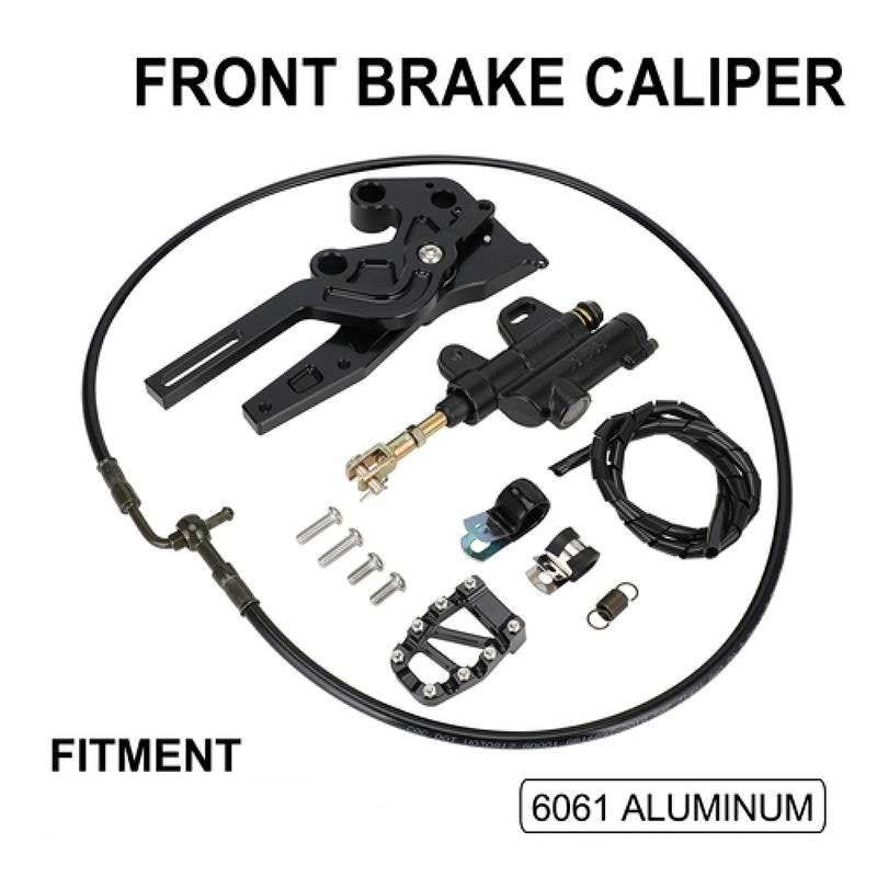 Aluminum Alloy Foot Brake Kit For S/X Electric Motorcycle - Lightweight & Durable Upgrade For Enhanced Safety & Comfort_voghion.com
