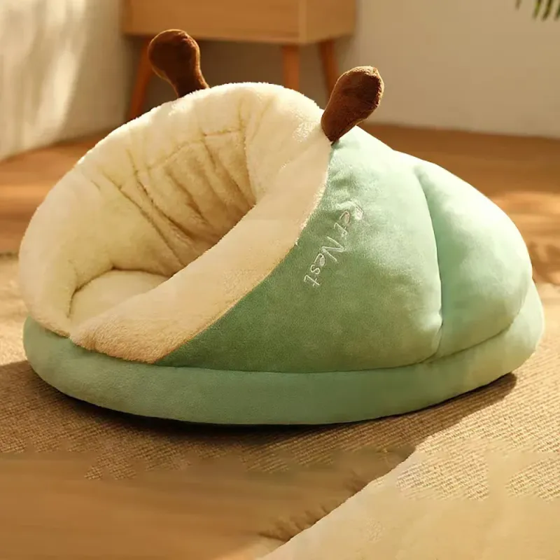 Divano letto morbido per cani, cuccia calda in peluche per cani di piccola e media taglia, nido accogliente per cuccioli, accessori per cani._voghion.com