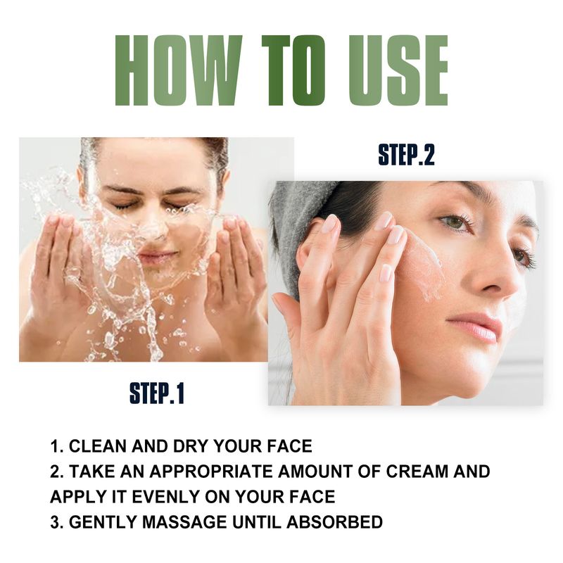 OUHOE Anti-Wrinkle Moisturizing Cream, Face Collagen Hydrating Anti-Wrinkle Aloe Essence Moisturizing Refreshing Skin Care Cream_voghion.com