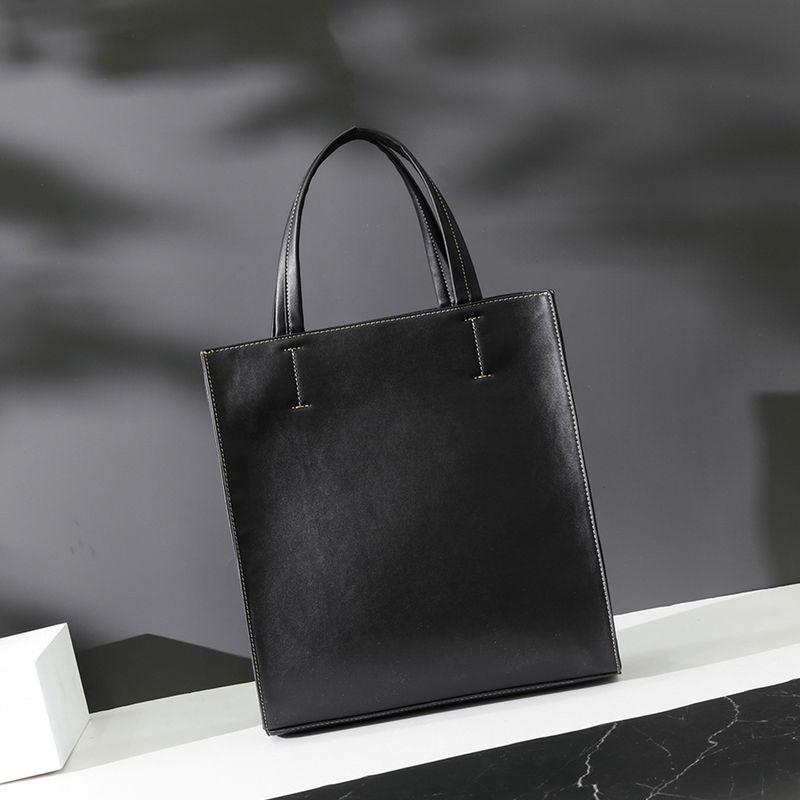 Men’s Bags Men's Vertical Handbag Simple Fashion Trend Personality Mother And Child Bag Commuting Business Computer Bag_voghion.com