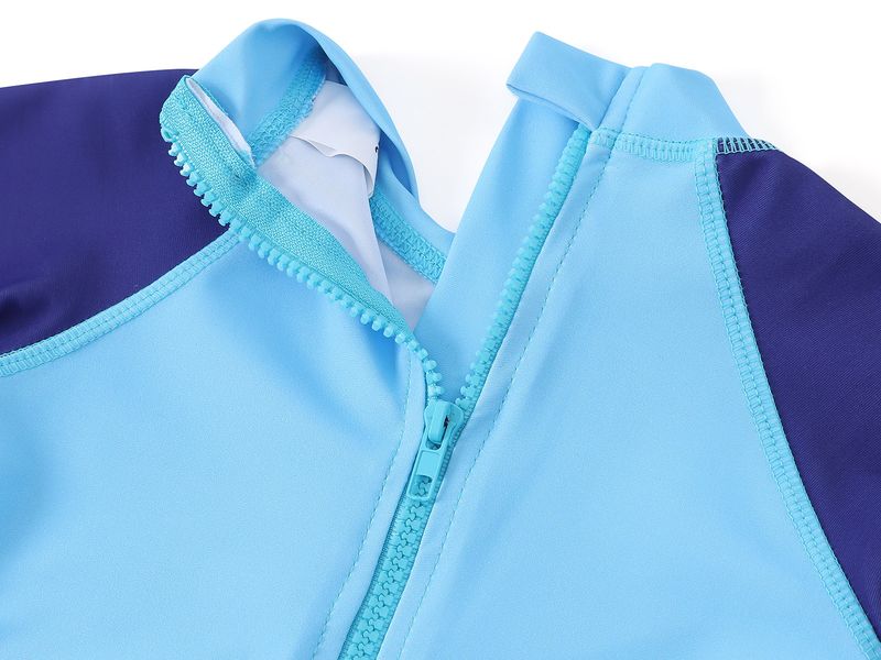 Traje de baño para madres e hijos, traje de baño de verano con estampado de dinosaurios para niños de Europa y América, traje de surf para niños, traje de baño de una pieza de manga corta_voghion.com