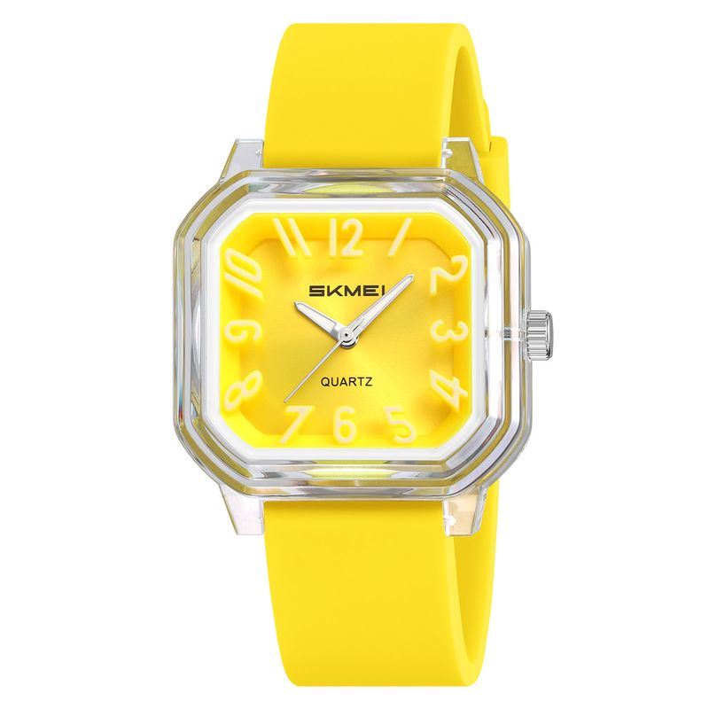 Reloj de cuarzo Moment Beauty Summer Jelly Color para mujeres y estudiantes, con correa de silicona, a la moda, para parejas_voghion.com