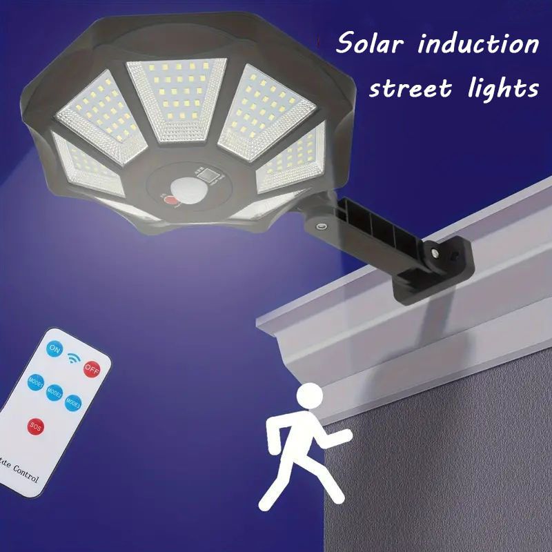 Strooss Infrarout Sensor Panel Outdoor LED Wick Solar Stroosseluucht_voghion.com