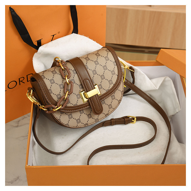 Bolso de mujer 2023 nuevo bolso de sillín bolso de hombro de marea bolso pequeño bolso cruzado de mujer_voghion.com