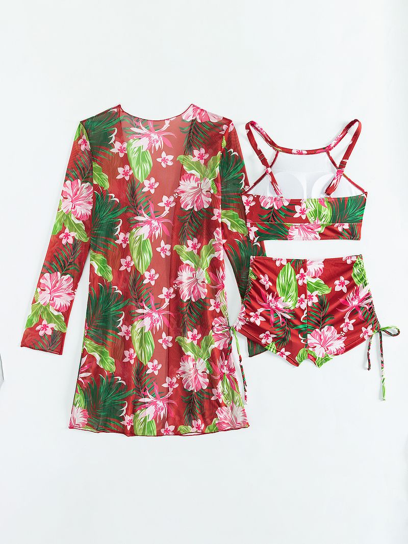 Dameskleding Badpak Driedelig damesboxershort met print_voghion.com