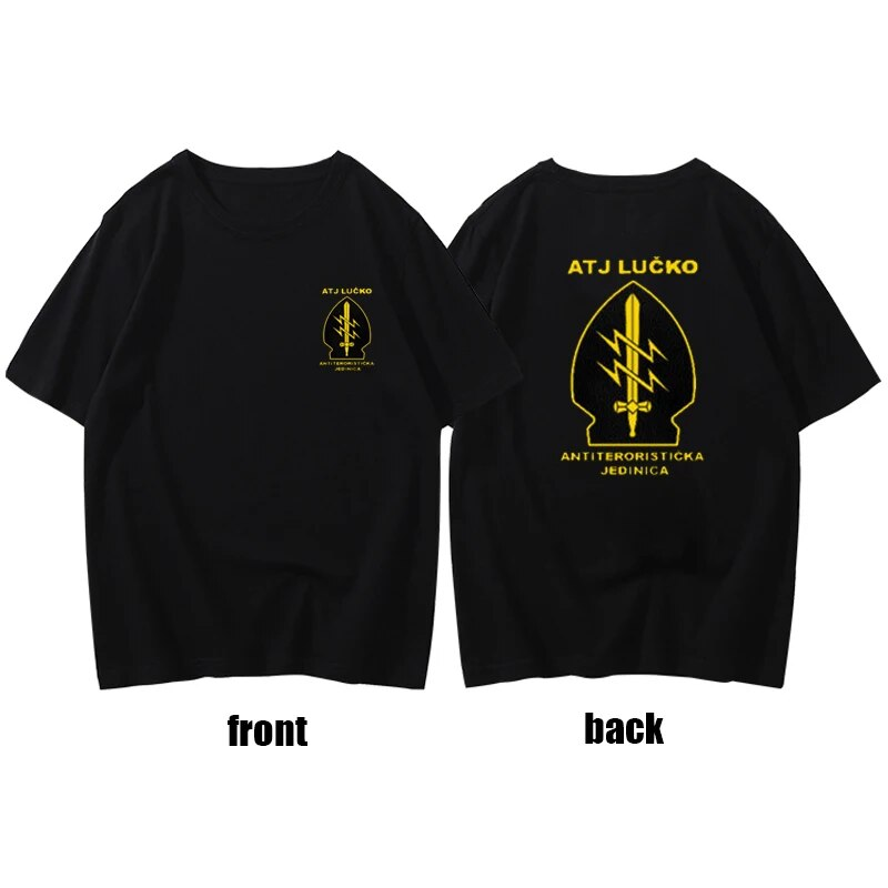 ATJ LUCKO t-shirt hommes deux côtés n contre le terrorisme unité spéciale Force Crocop cadeau respirant Koszulki rue mode_voghion.com