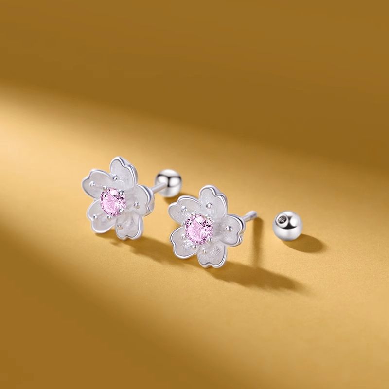 Di alto valore per le donne, design con fiori di ciliegio rosa, stile dolce e alla moda, fresco e versatile, senza sonno._voghion.com