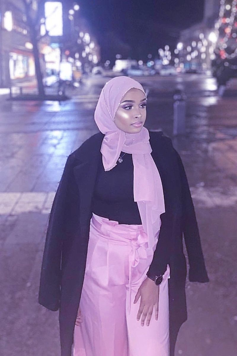 Unisex Monochrome pearl chiffon chain scarf Malay Indonesian hot drill chain scarf covering head gauze scarf_voghion.com