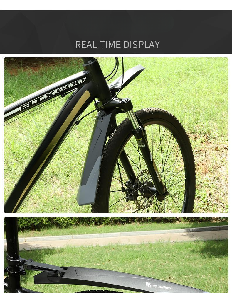 Universal Mountain Bike Mudguard Rear Fender Extended Rainproof Bicycle Accessories_voghion.com