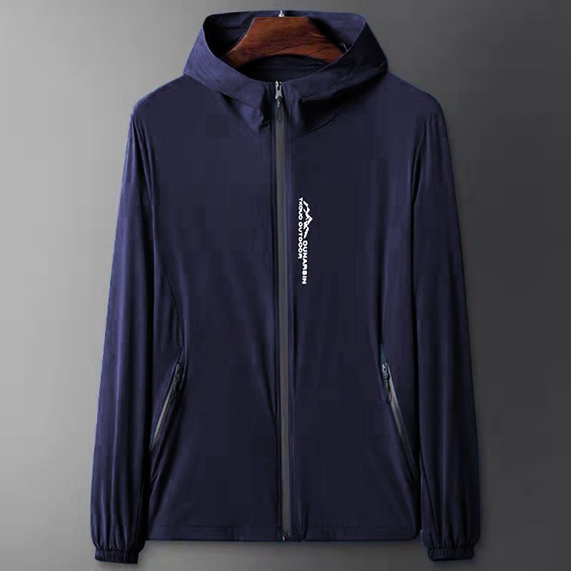 Men's Clothing Ice Silk Versatile Comfortable High-end Sun Thin Stylish UV Protection Casual Jacket_voghion.com