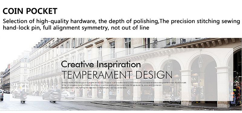 Herenportemonnee met ketting, echt leren portemonnee, RFID-blokkering, dubbelgevouwen, dubbele rits, muntvak met antidiefstalketting_voghion.com