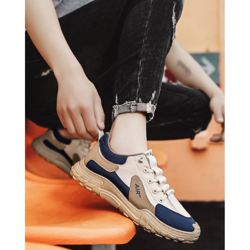 Sommer Neue Low-top Casual Mesh Tuch Atmungsaktive herren Schuhe Mode Komfortable Weichen sohlen Board Schuhe Herren mode Schuhe_voghion.com