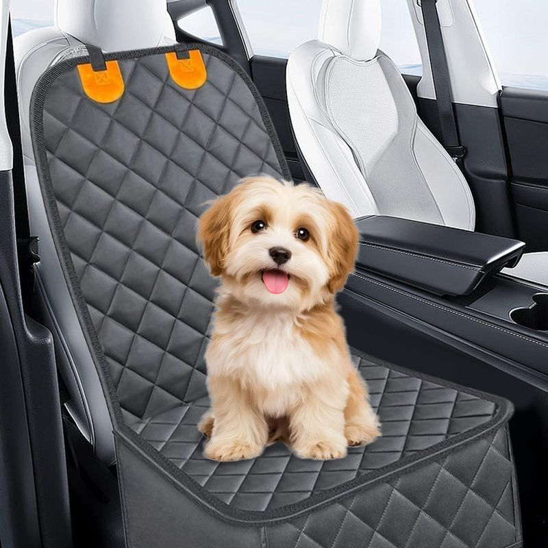 Wasserdichter Frontsitzbezug für Hunde, Passagierschutz, kratzfest, rutschfest, für Haustiere, Sicherheit, Reisen_voghion.com