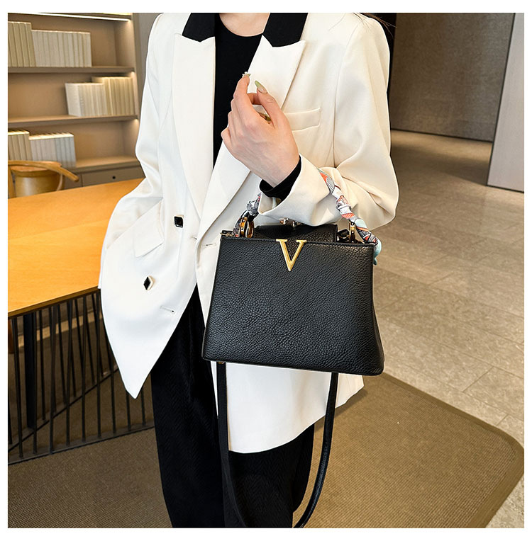 Borsa a tracolla versatile occidentale nuova da donna Borsa a tracolla diagonale di grande capacità alla moda_voghion.com