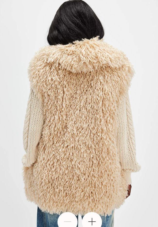 Women’s Faux Fur Vest – Trendy Winter & Autumn Layering Staple (Olive/Black/Apricot, S-XL)_voghion.com