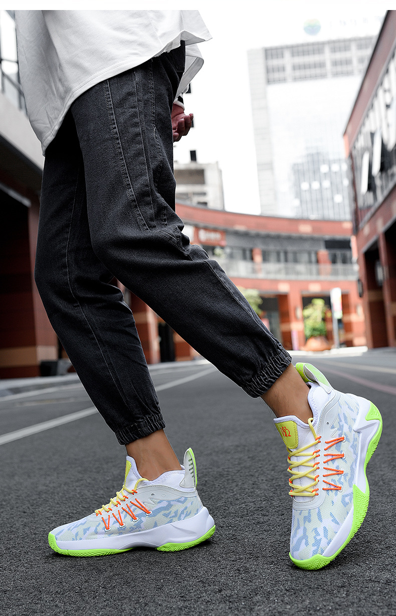 Men's shoes basketball shoes mesh surface breathable student running shoes soft soles sneakers low top non-slip sports shoes_voghion.com