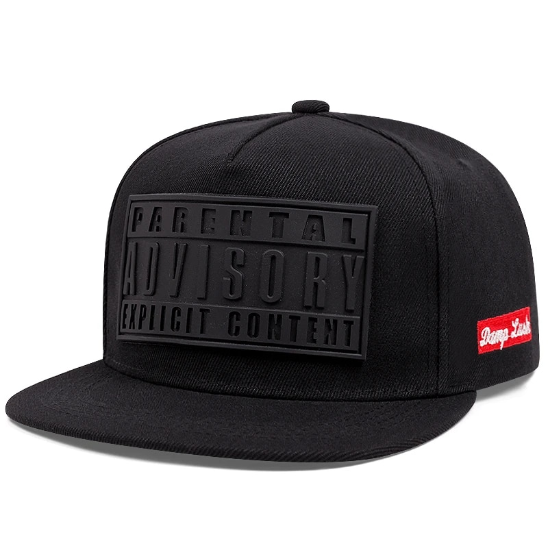 Berretto da baseball Hip Hop regolabile da donna di moda ADVISORY per cappelli snapback in cotone per cappelli da sole casual per adulti unisex_voghion.com
