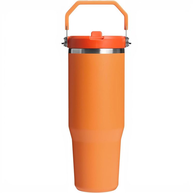 Hot-Selling 30oz Stainless Steel Burst Brand Same Style Ice Tyrant With Handle And Straw Car Cup Pattern_voghion.com