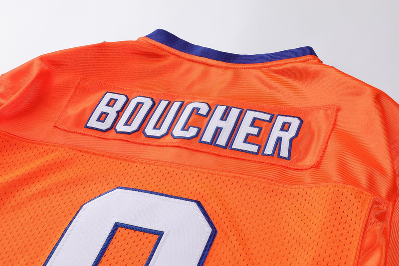 Moletom de futebol masculino Boucher Water Boys S-XXXL laranja branco_voghion.com