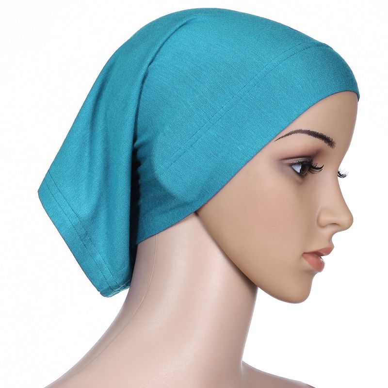 Unisex cap-skjerf dekket med mercerisert bomullsstoff_voghion.com