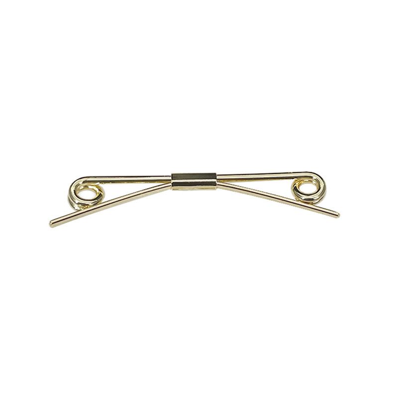 Herrenschmuck Klassische Metallspule Hemd Krawatte Kragen BarPin Bar Host Hochzeit Business Hemd Fliege_voghion.com