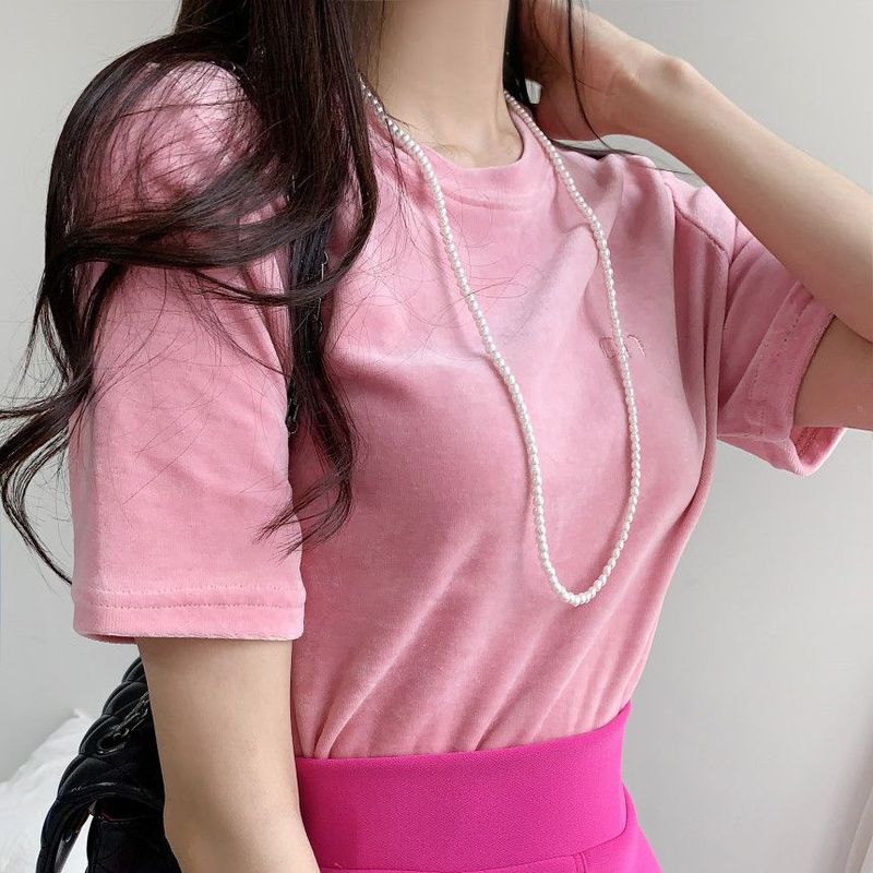 6mm minimalistyczny naszyjnik z imitacji pereł uniwersalny jednowarstwowy długi sweter temperament qipao z dodatkami okrągły_voghion.com