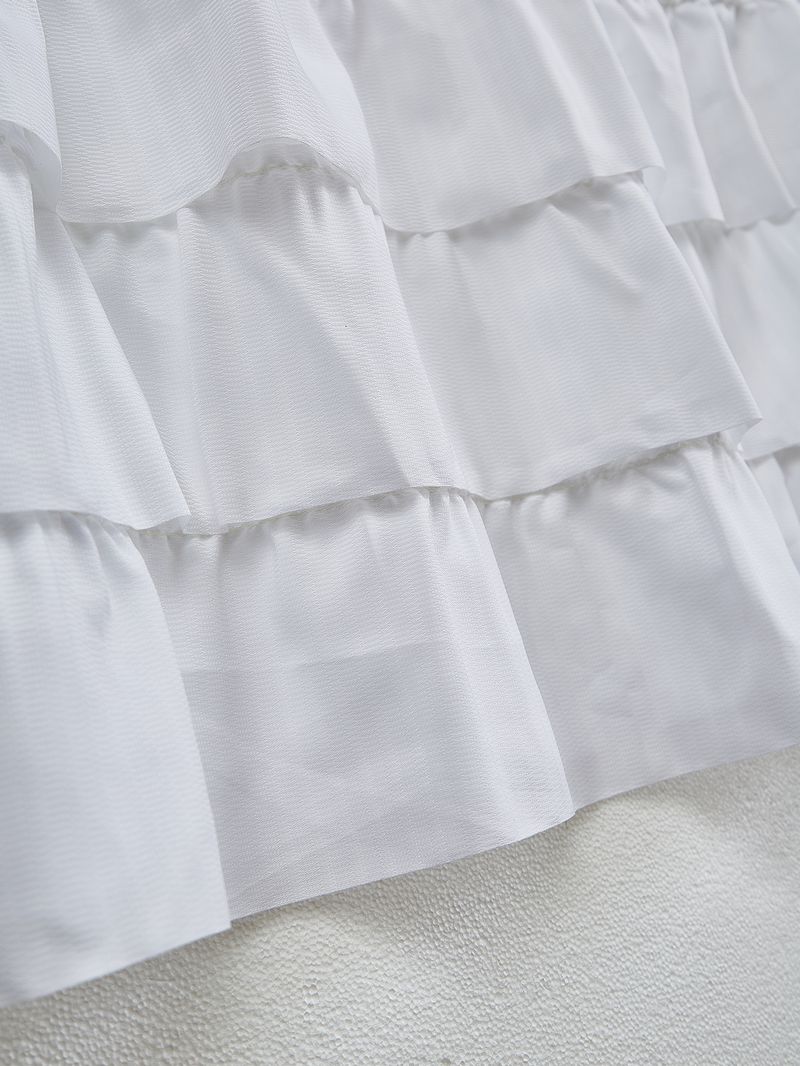 Cortinas semitransparentes modernas – cortinas de poliéster com babados para sala de estar (forro 100% blackout opcional, sem necessidade de furação, branco/prata/verde)_voghion.com