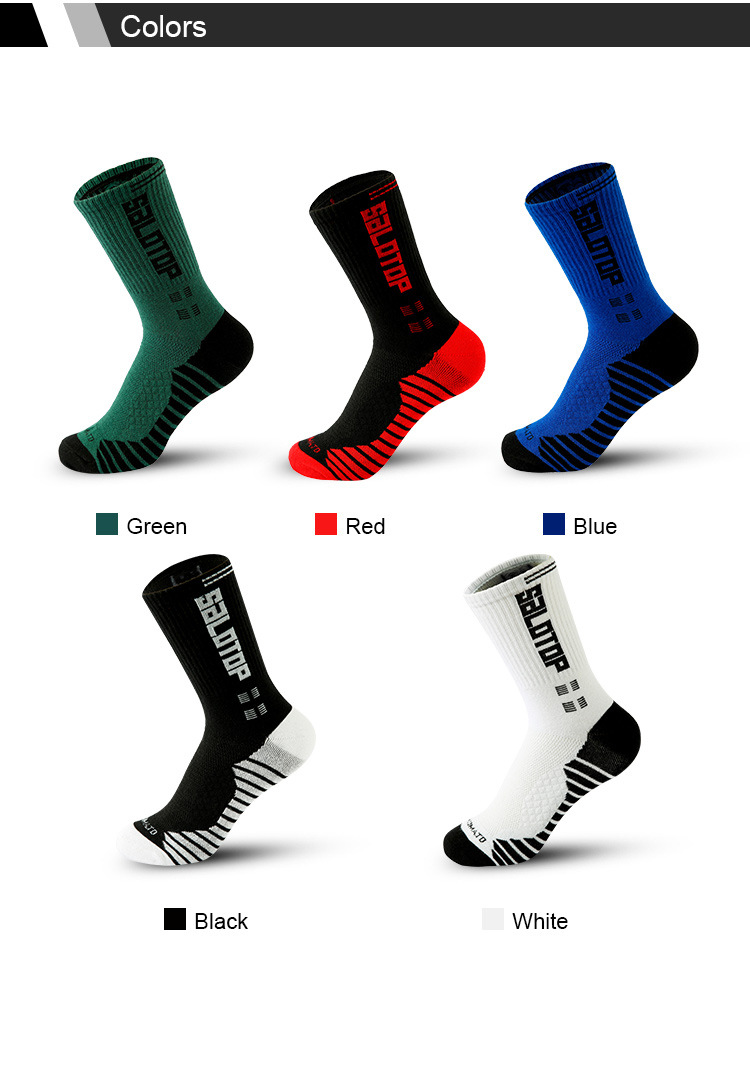 Socks For Men, Professional Medium High Top Basketball Practical Sports Long Tube Socks, Sweat-absorbing And Odor-proof_voghion.com