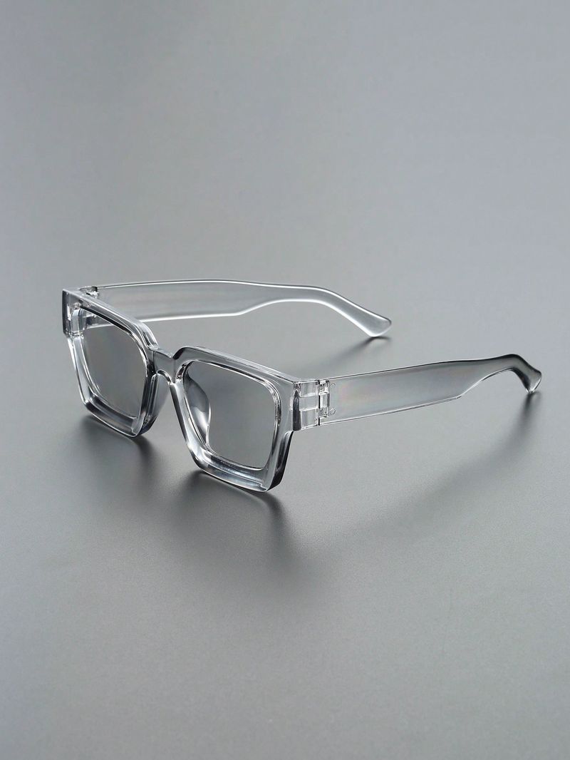 1/2 PC S Klassische Fashion Square Kunststoff Rahmen Frauen Sonnenbrille Für Männer Täglichen Leben Shades Brillen Zubehör._voghion.com