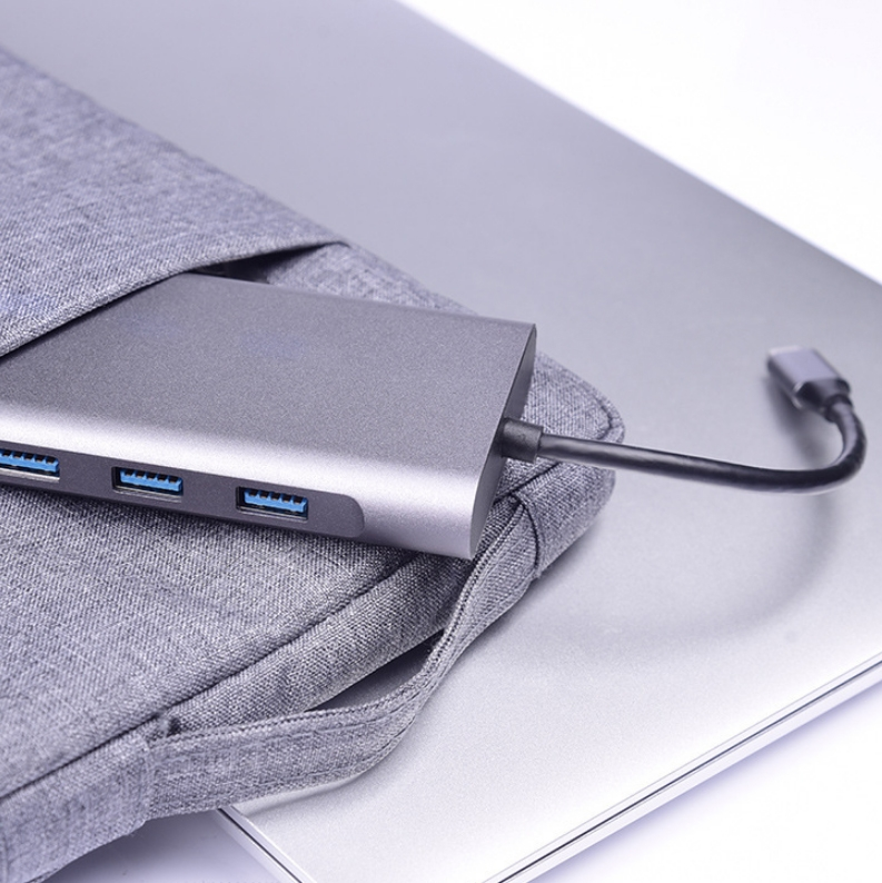 10-in-1 Type-C multifunctioneel dockingstation PD snellaadhub_voghion.com