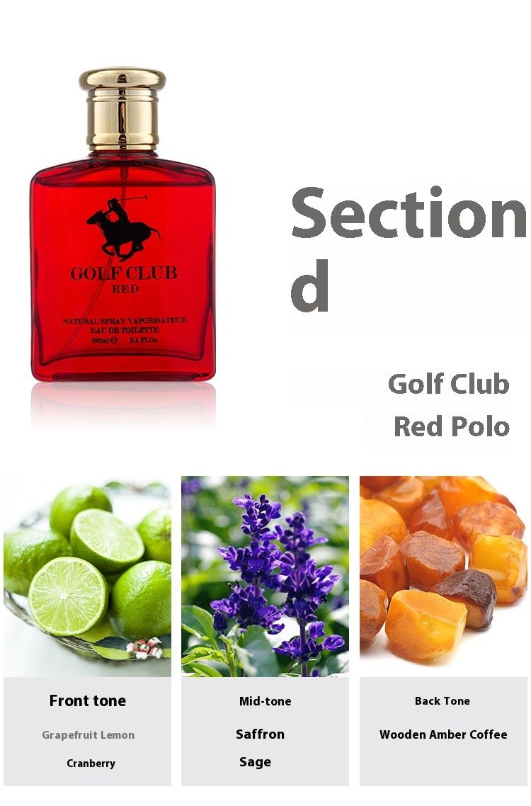 Golf Polo DC Cologne Parfüm für Herren, 100 ml, Ocean Tone, langlebiges Eau de Toilette_voghion.com
