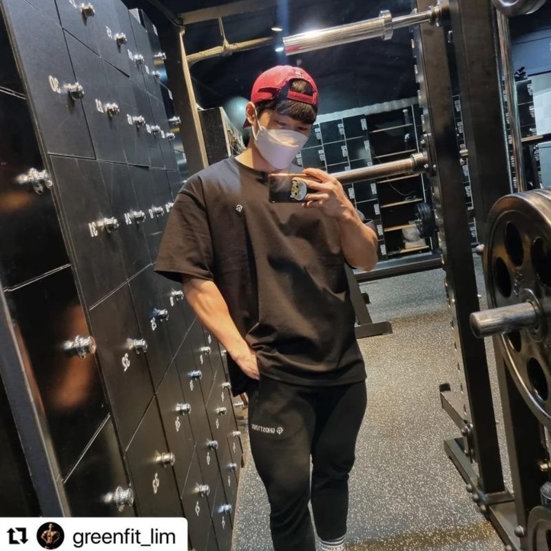 Muscle Spring/Summer New Men's Sports Running Fitness Training Cotton Loose Elastic Oversize Short Sleeve T-shirt_voghion.com