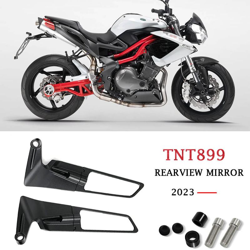 For Benelli TNT899 Motorcycle Accessories Rearview Mirror Adjustable Side Wing Mirrors tnt899_voghion.com