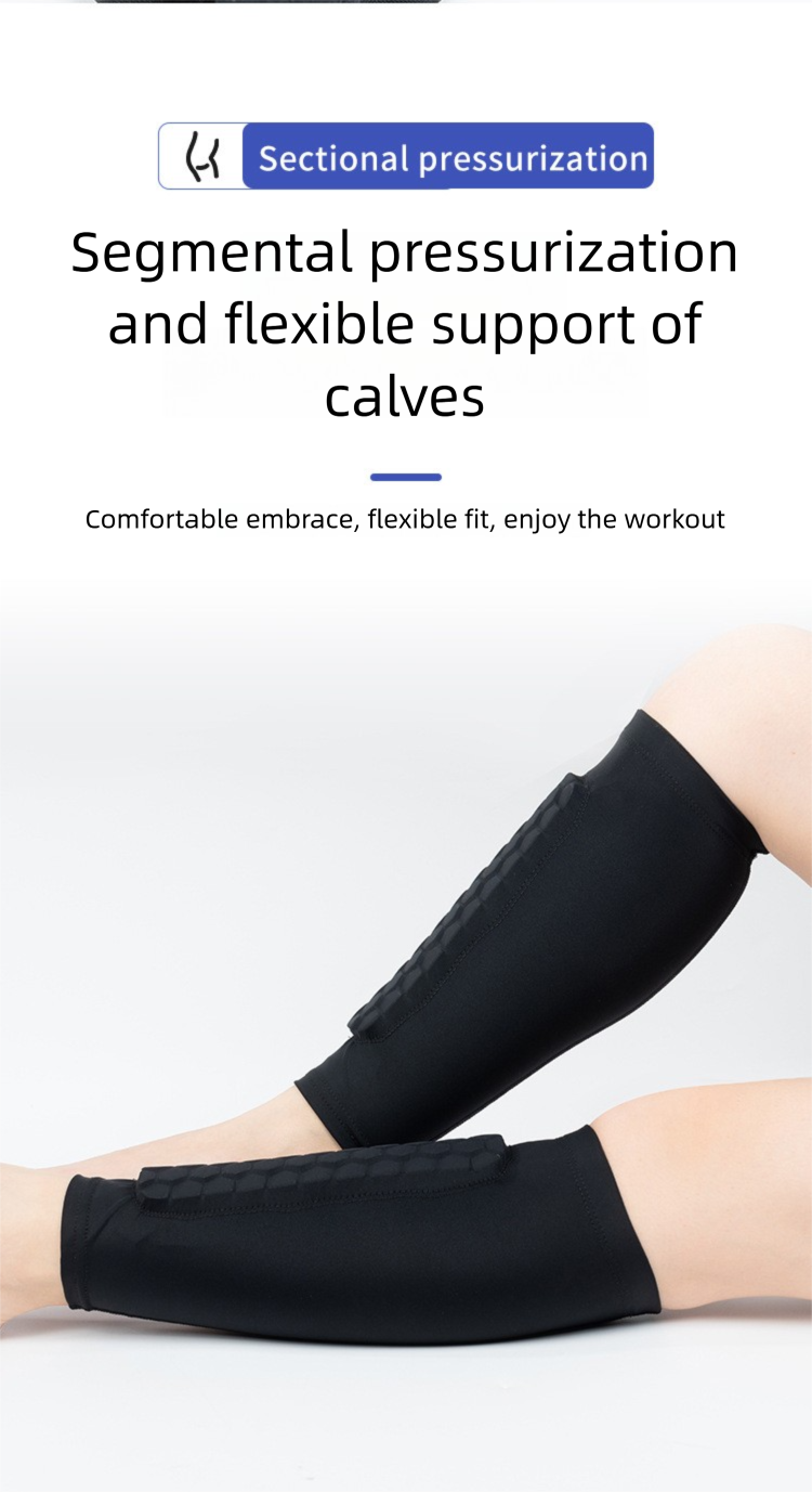 Maniche per polpacci anticollisione a nido d'ape per sport all'aria aperta, calzini da calcio, da corsa, da escursionismo, da ciclismo, attrezzatura protettiva per le gambe_voghion.com