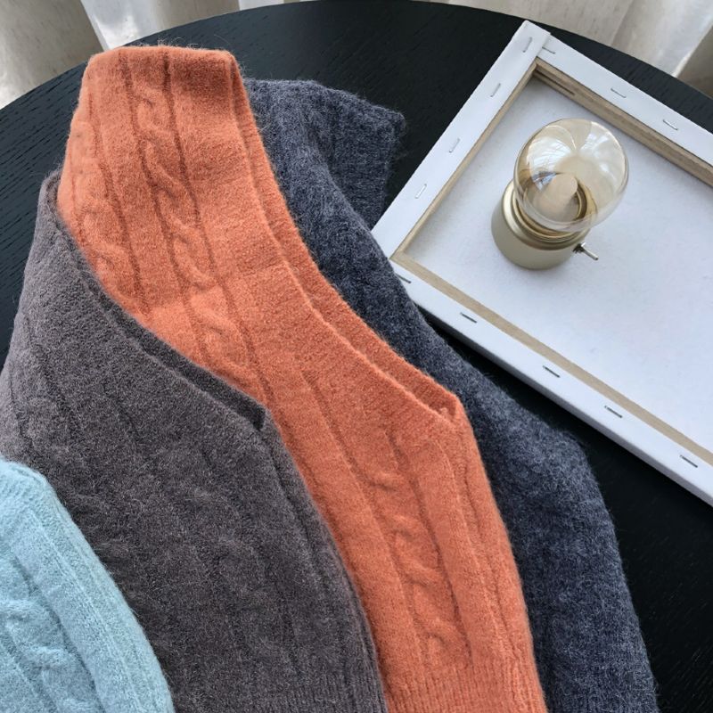 Damenbekleidung Pullover Weste Herbst neu_voghion.com