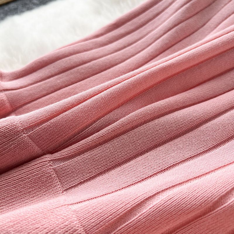 Vêtements pour femmes, vêtements de célébrité, col en V, taille amincissante, manches courtes, robe tricotée, mini-jupe en queue de poisson_voghion.com