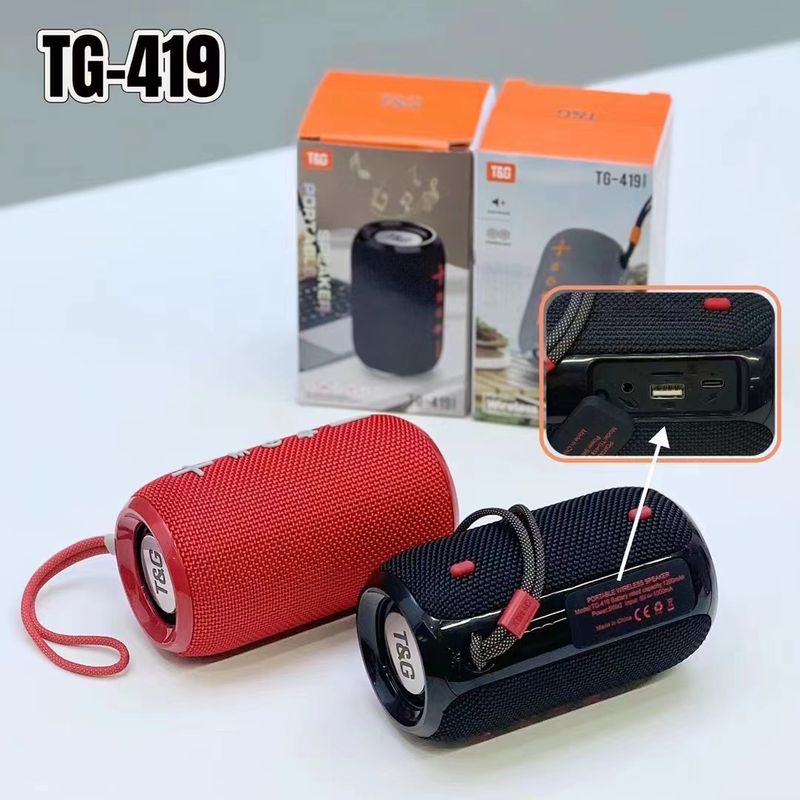 Neu TG419 tragbare drahtlose Bluetooth karte einsetzen TWS outdoor subwoofer geschenk mini_voghion.com