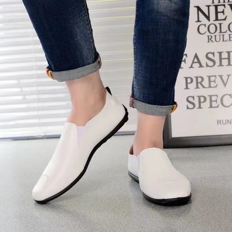 Mocassini primaverili slip-on da uomo in pelle casual Euro Step_voghion.com