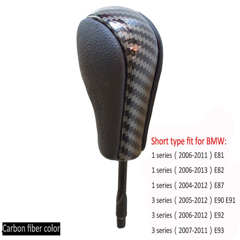 Korte Lange Stick Auto Automatische AT Shift Versnellingspookknop Voor E39 E46 E53 E60 E61 E63 E64 E83 E81 E82 E87 E90 E91 E92 E93_voghion.com